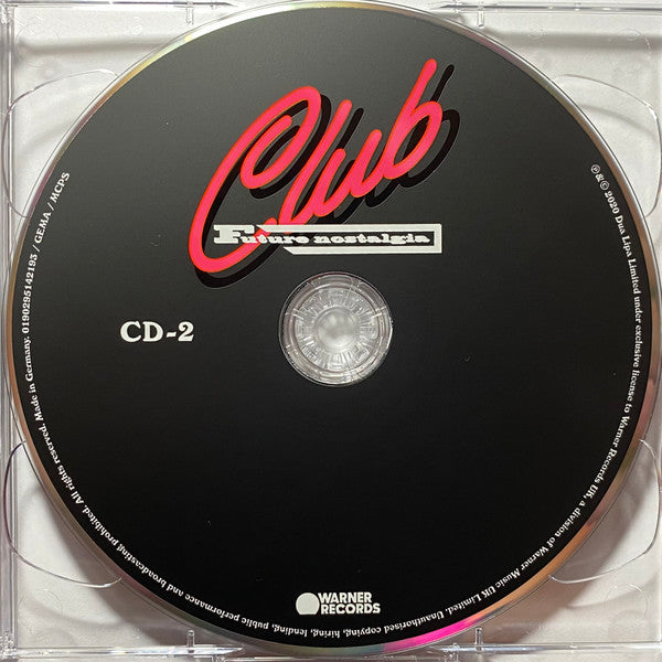 Future Nostalgia + Club Future Nostalgia (DLX CD) | Mint (M) Mint (M) Get Cheap Vinyl