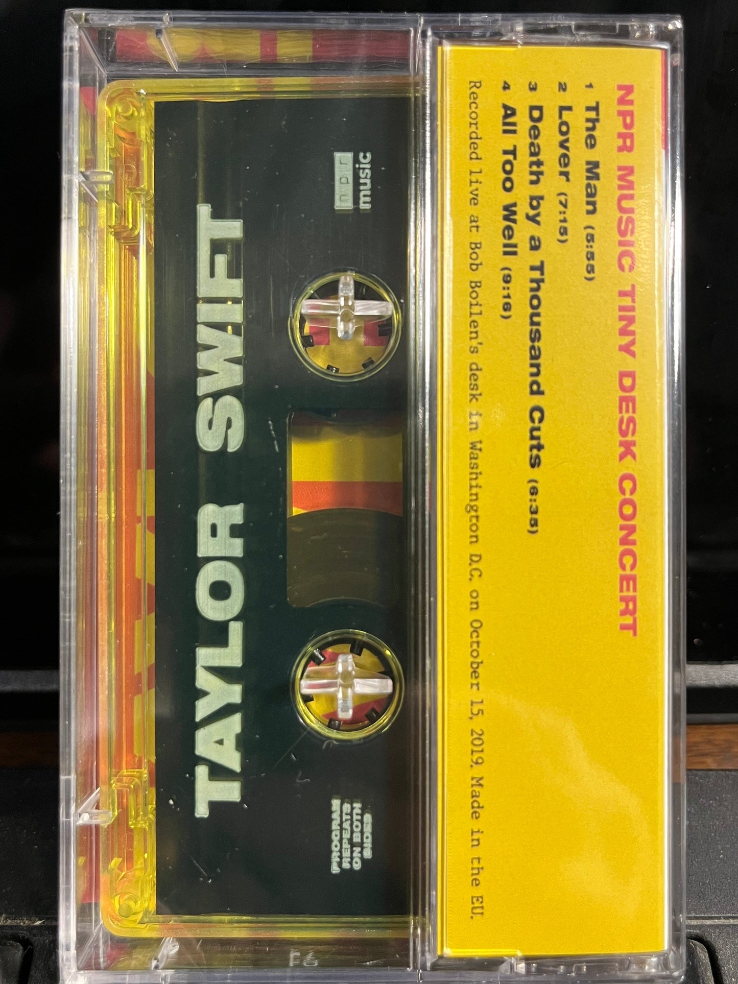 NPR Music Tiny Desk Concert (CASSETTE - UNOFFICIAL) | Mint (M) Mint (M) Get Cheap Vinyl