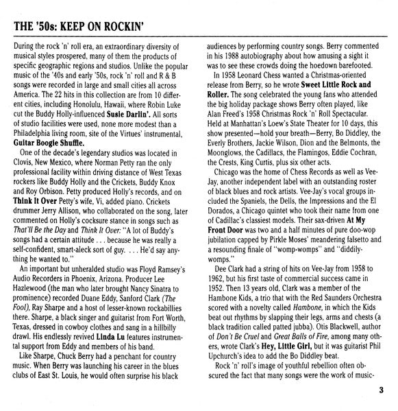 The '50s: Keep On Rockin' *CD* | Mint (M) Mint (M) Get Cheap Vinyl