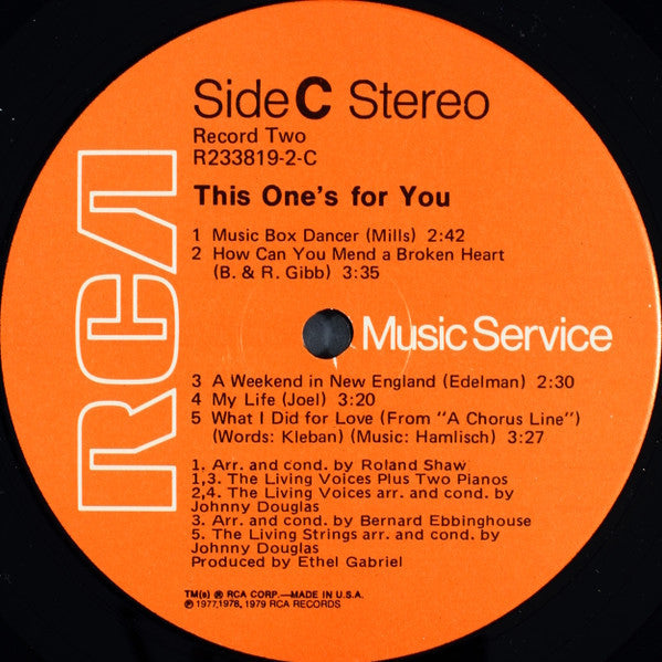 This One's For You *SEALED/CLUB* | Mint (M) Near Mint (NM) Get Cheap Vinyl