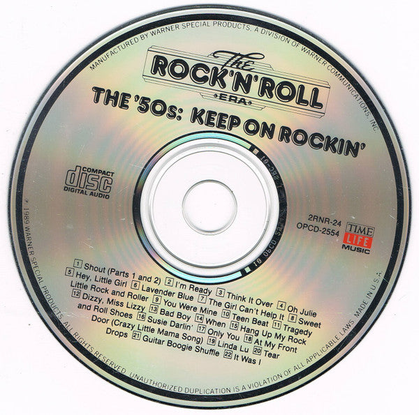 The '50s: Keep On Rockin' *CD* | Mint (M) Mint (M) Get Cheap Vinyl
