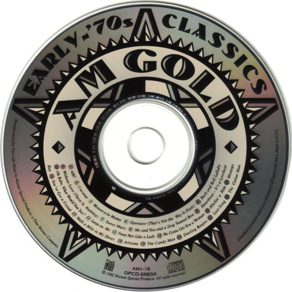AM Gold - Early-'70s Classics *CD* | Mint (M) Mint (M) Get Cheap Vinyl