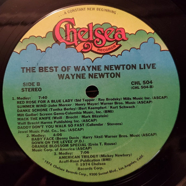 The Best Of Wayne Newton Live *SEALED* | Mint (M) Mint (M) Get Cheap Vinyl