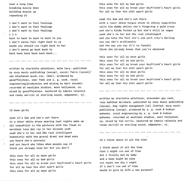 Brat And It's The Same But There's Three More Songs So It's Not (CD) | Mint (M) Mint (M) Get Cheap Vinyl