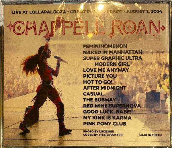 Live At Lollapalooza August 1, 2024 (CD) | Mint (M) Mint (M) Get Cheap Vinyl