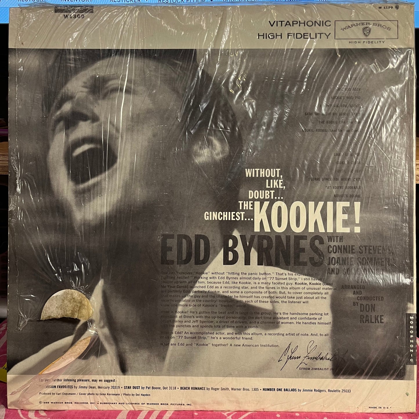 Kookie *MONO/SHRINK* | Excellent (EX) Near Mint (NM) Get Cheap Vinyl
