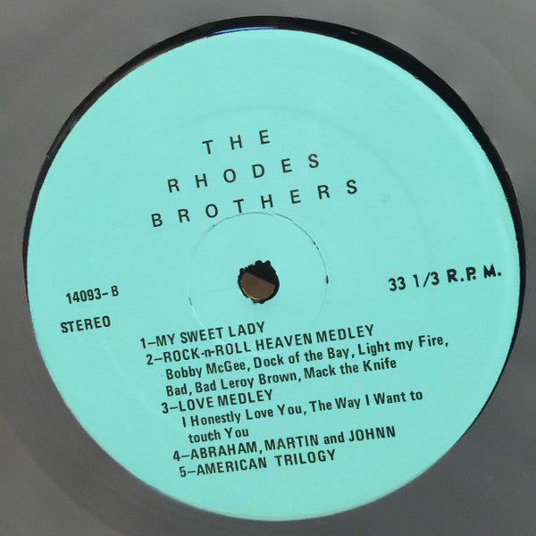 The Rhodes Brothers *SIGNED* | Excellent (EX) Near Mint (NM) Get Cheap Vinyl