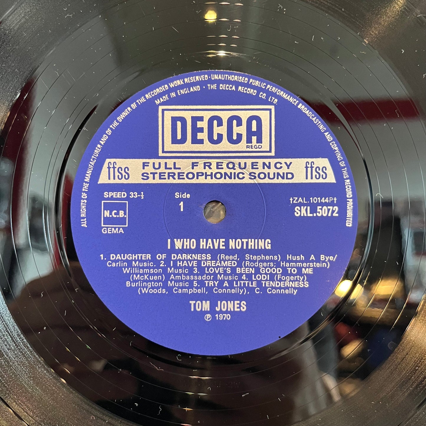 I Who Have Nothing *UK* | Excellent (EX) Excellent (EX) Get Cheap Vinyl