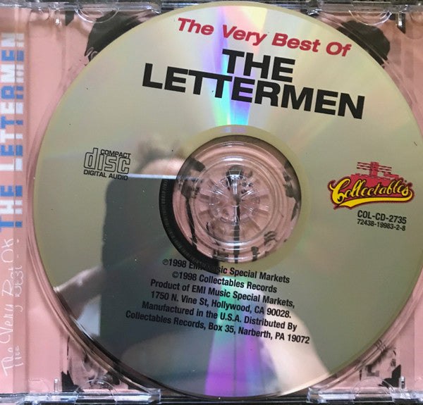 The Very Best Of The Lettermen - Memories (CD) | Excellent+ (EX+) Near Mint- (NM-) Get Cheap Vinyl