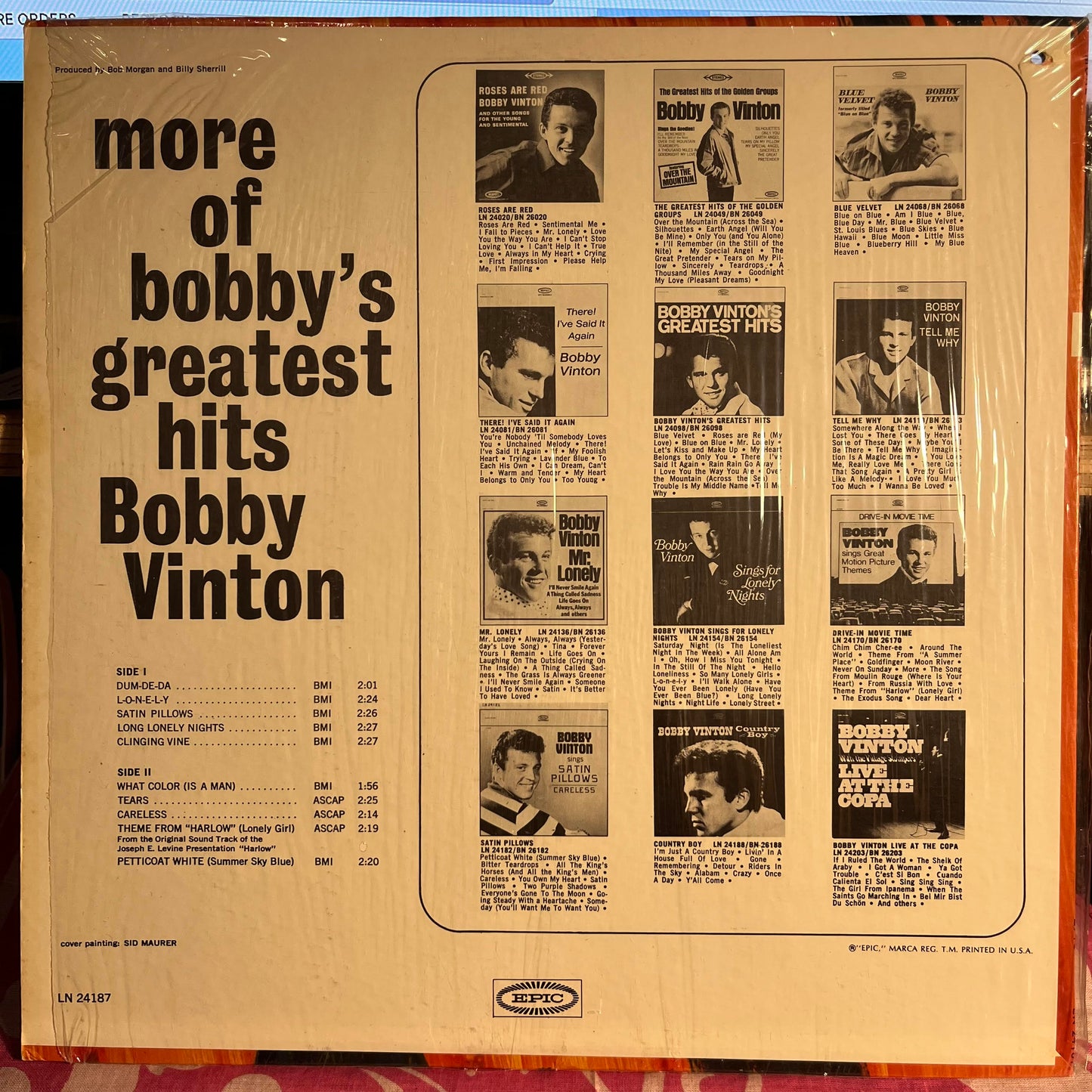 More Of Bobby's Greatest Hits *SHRINK* | Excellent (EX) Near Mint (NM) Get Cheap Vinyl