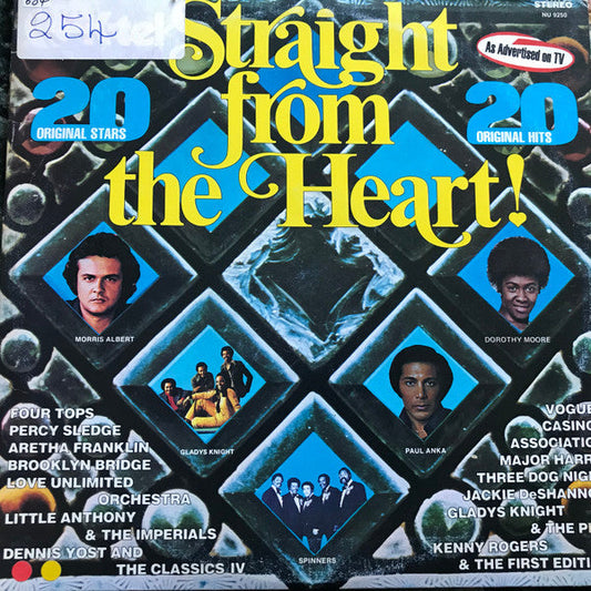 Straight From The Heart (20 Original Stars) | Excellent (EX) Excellent (EX) Get Cheap Vinyl