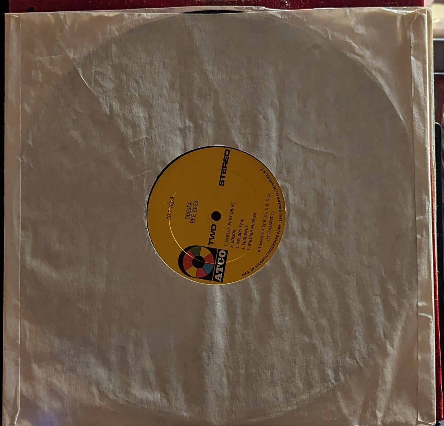 Odessa *CT - TERRE HAUTE / VELVET* | Excellent (EX) Very Good Plus (VG+) Get Cheap Vinyl