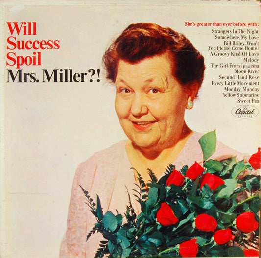 Will Success Spoil Mrs. Miller? *MONO* | Excellent (EX) Excellent (EX) Get Cheap Vinyl