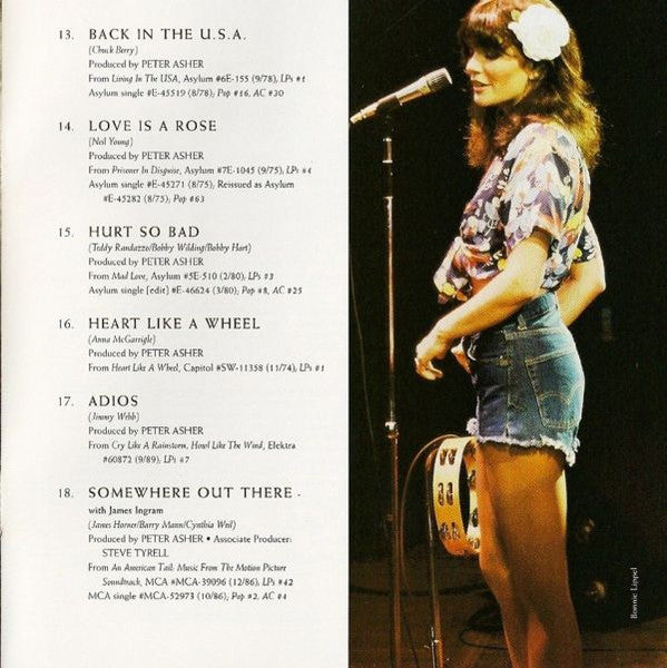 The Very Best Of Linda Ronstadt (CD) | Excellent (EX) Near Mint (NM) Get Cheap Vinyl