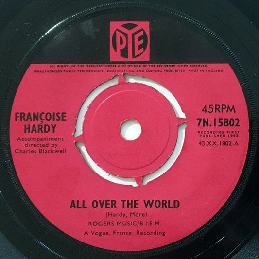 All Over The World | Near Mint (NM or M-) Fair (F) Get Cheap Vinyl