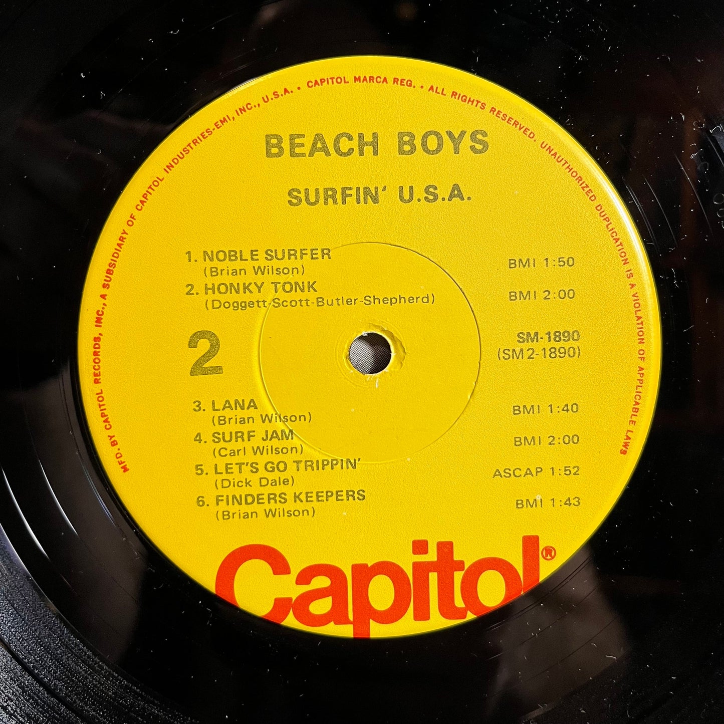 Surfin' USA (VINYL) | Near Mint- (NM-) Very Good Plus (VG+) Get Cheap Vinyl