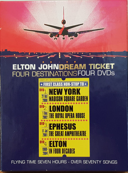 Dream Ticket: Four Destinations (4xDVD BOX) | Get Cheap Vinyl