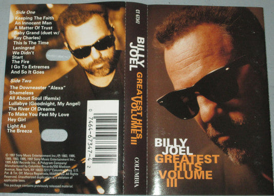 Greatest Hits Collection Volume III *CASSETTE* | Get Cheap Vinyl
