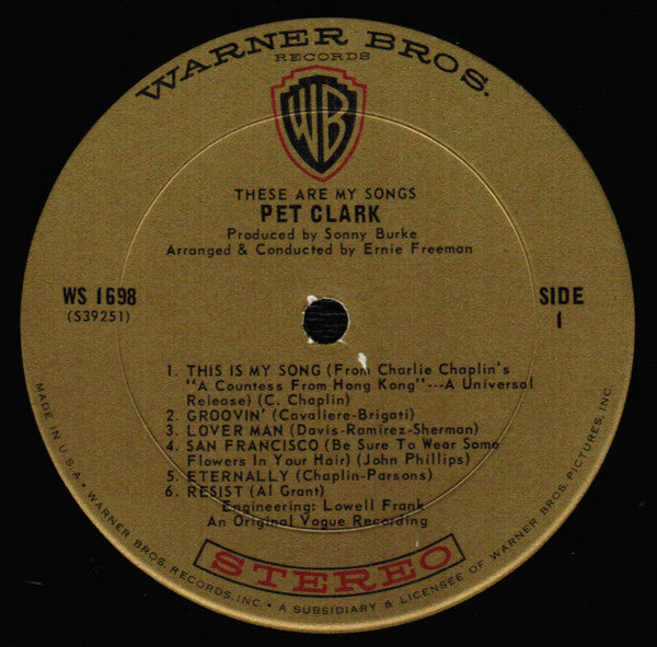 These Are My Songs | Near Mint (NM) Excellent (EX) Get Cheap Vinyl