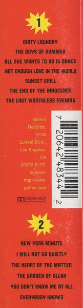Actual Miles (Henley's Greatest Hits) *CASSETTE* | Near Mint (NM) Near Mint (NM) Get Cheap Vinyl