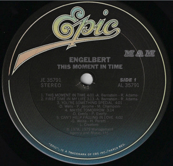 This Moment In Time | Near Mint (NM) Near Mint (NM) Get Cheap Vinyl