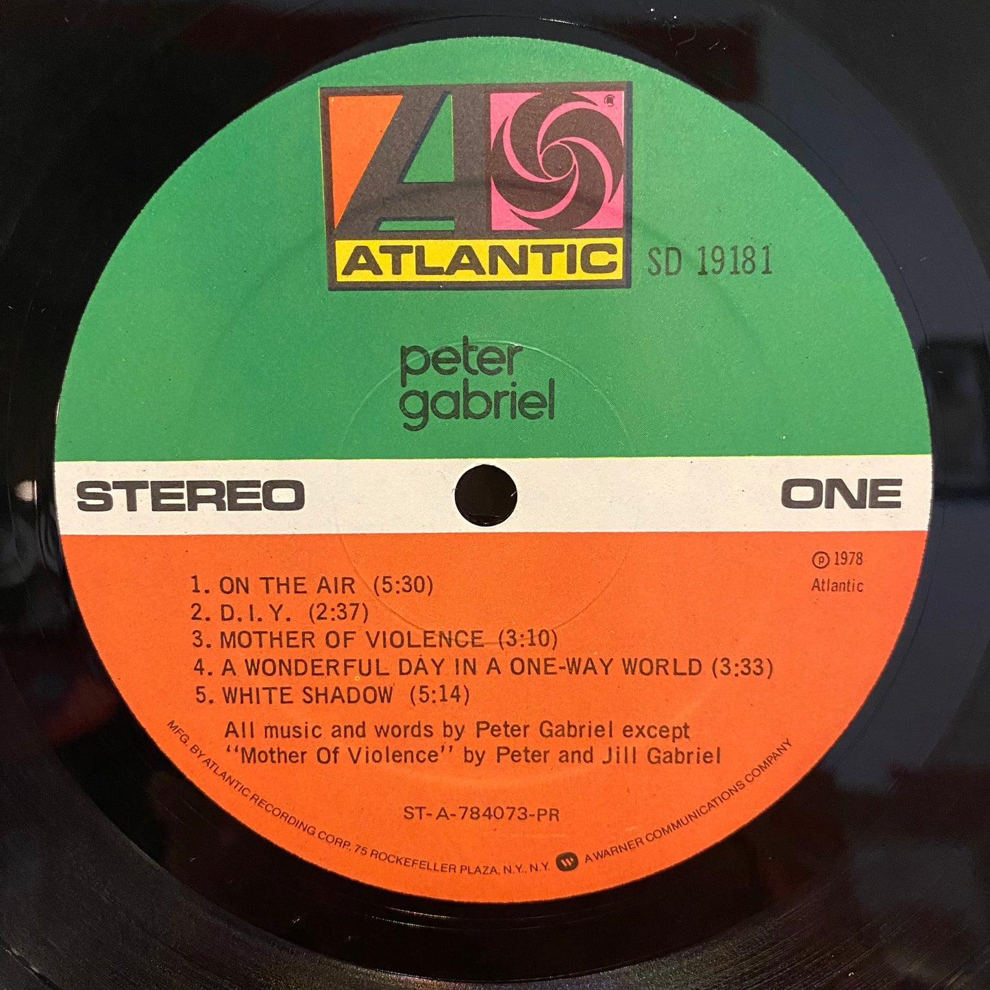 Peter Gabriel *PRESWELL PROMO* | Near Mint (NM) Near Mint (NM) Get Cheap Vinyl