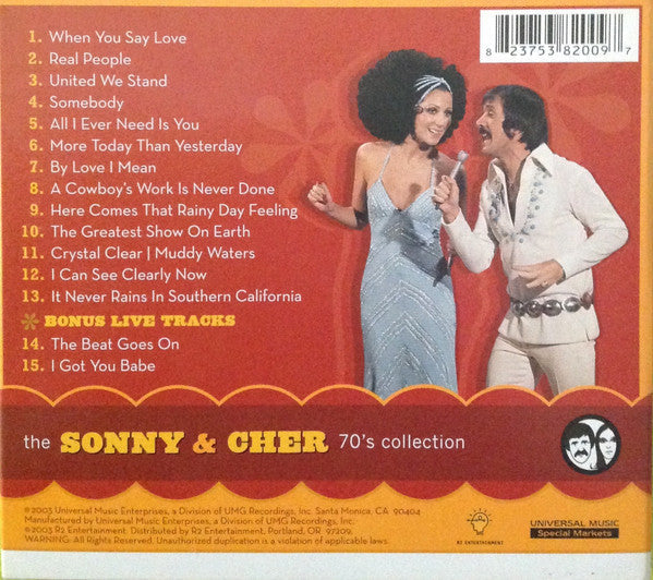 The Sonny & Cher 70's Collection I Got You Babe (CD) | Near Mint (NM) Near Mint (NM) Get Cheap Vinyl
