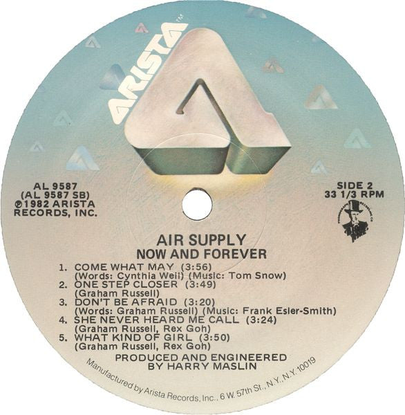 Now And Forever (VINYL) | Near Mint (NM) Very Good Plus (VG+) Get Cheap Vinyl