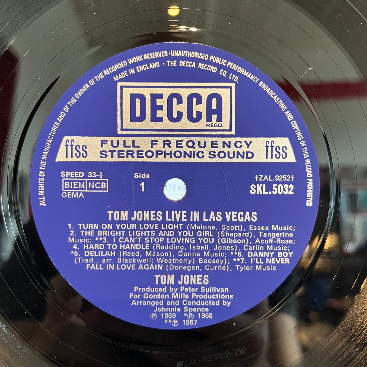 Live In Las Vegas *UK* | Near Mint (NM) Excellent (EX) Get Cheap Vinyl