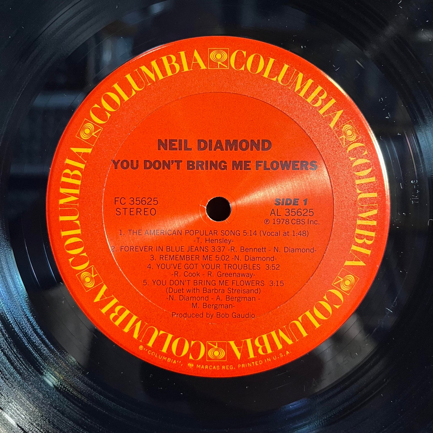 You Don't Bring Me Flowers *PITMAN* | Near Mint (NM) Excellent (EX) Get Cheap Vinyl