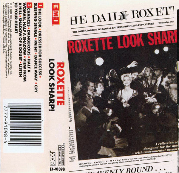 Look Sharp! *CASSETTE* | Near Mint (NM) Near Mint (NM) Get Cheap Vinyl