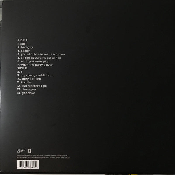 When We All Fall Asleep, Where Do We Go? (URBAN OUTFITTERS COPPER VINYL) | Near Mint (NM or M-) Near Mint (NM or M-) Get Cheap Vinyl