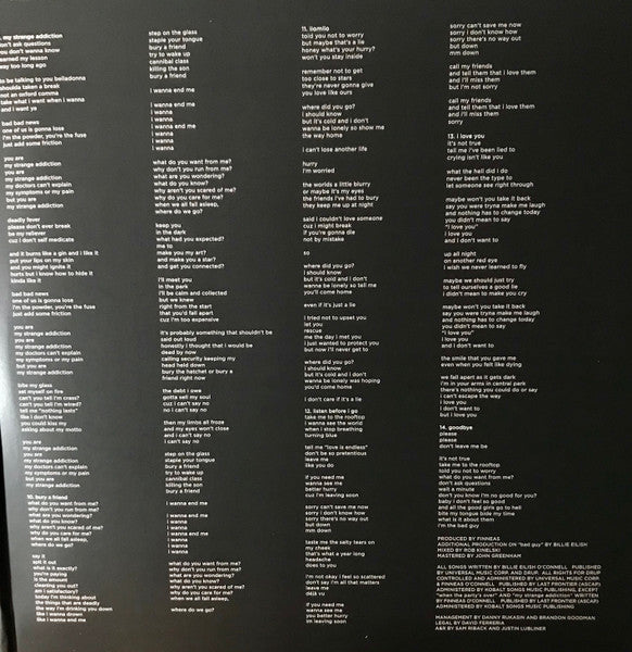 When We All Fall Asleep, Where Do We Go? (URBAN OUTFITTERS COPPER VINYL) | Near Mint (NM or M-) Near Mint (NM or M-) Get Cheap Vinyl