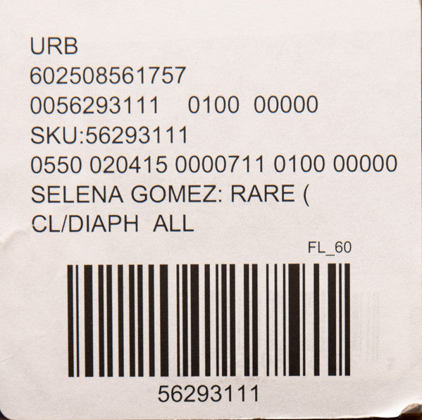 Rare (COKE BOTTLE CLEAR VINYL) | Near Mint (NM or M-) Near Mint (NM or M-) Get Cheap Vinyl