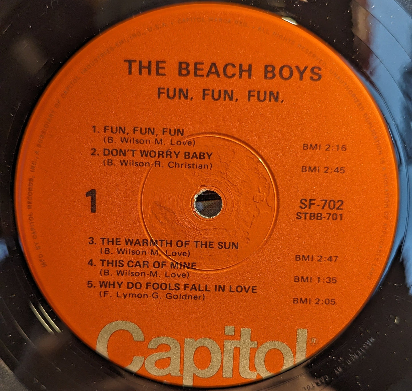 Fun, Fun, Fun *WINCHESTER* | Near Mint (NM) Very Good Plus (VG+) Get Cheap Vinyl