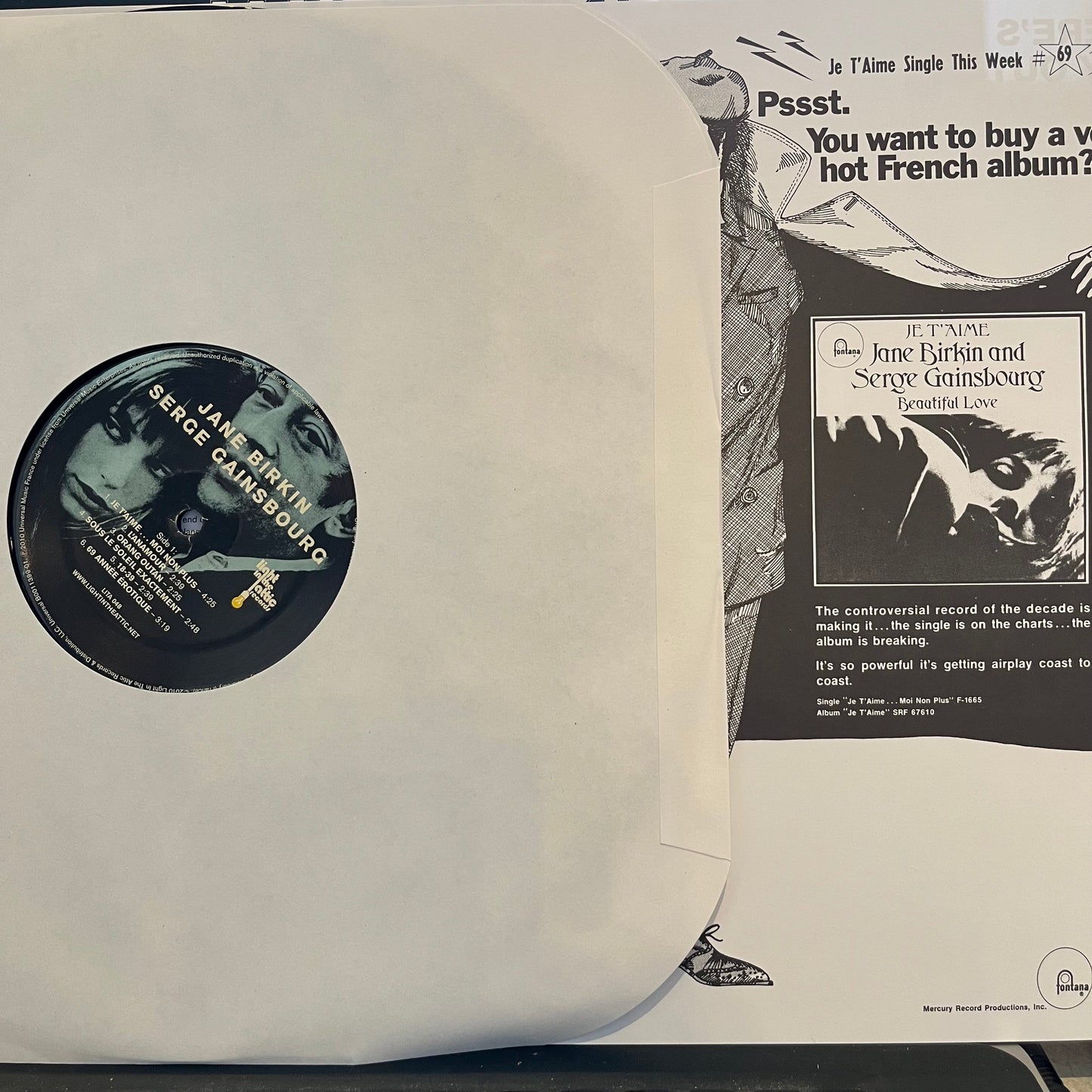 Jane Birkin Serge Gainsbourg | Near Mint (NM) Near Mint (NM) Get Cheap Vinyl