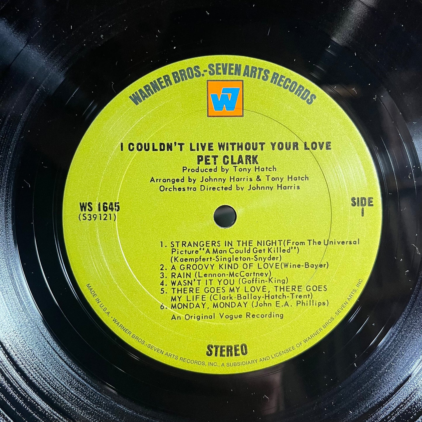 I Couldn't Live Without Your Love *STEREO-REPRESS* | Near Mint (NM) Excellent (EX) Get Cheap Vinyl