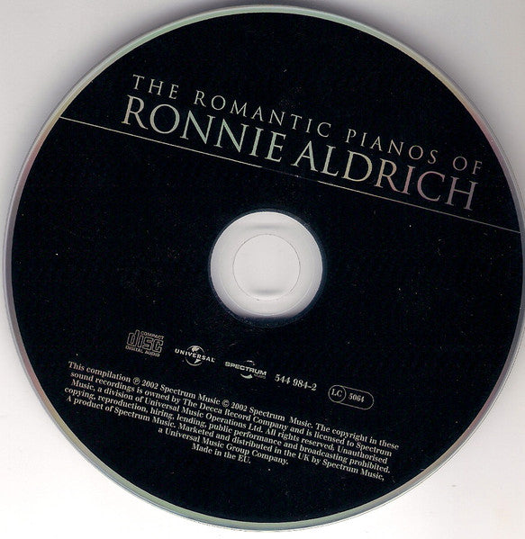 The Romantic Pianos Of Ronnie Aldrich *CD* | Mint (M) Near Mint (NM) Get Cheap Vinyl