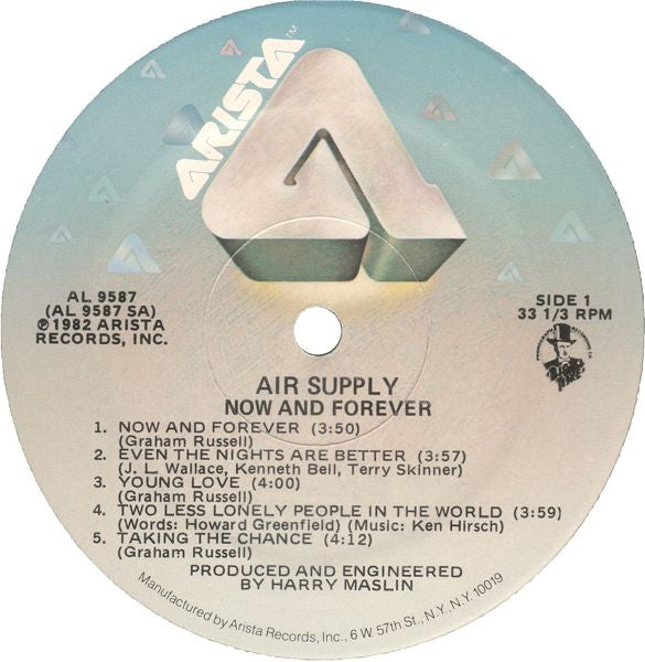 Now And Forever (VINYL) | Near Mint (NM) Very Good Plus (VG+) Get Cheap Vinyl