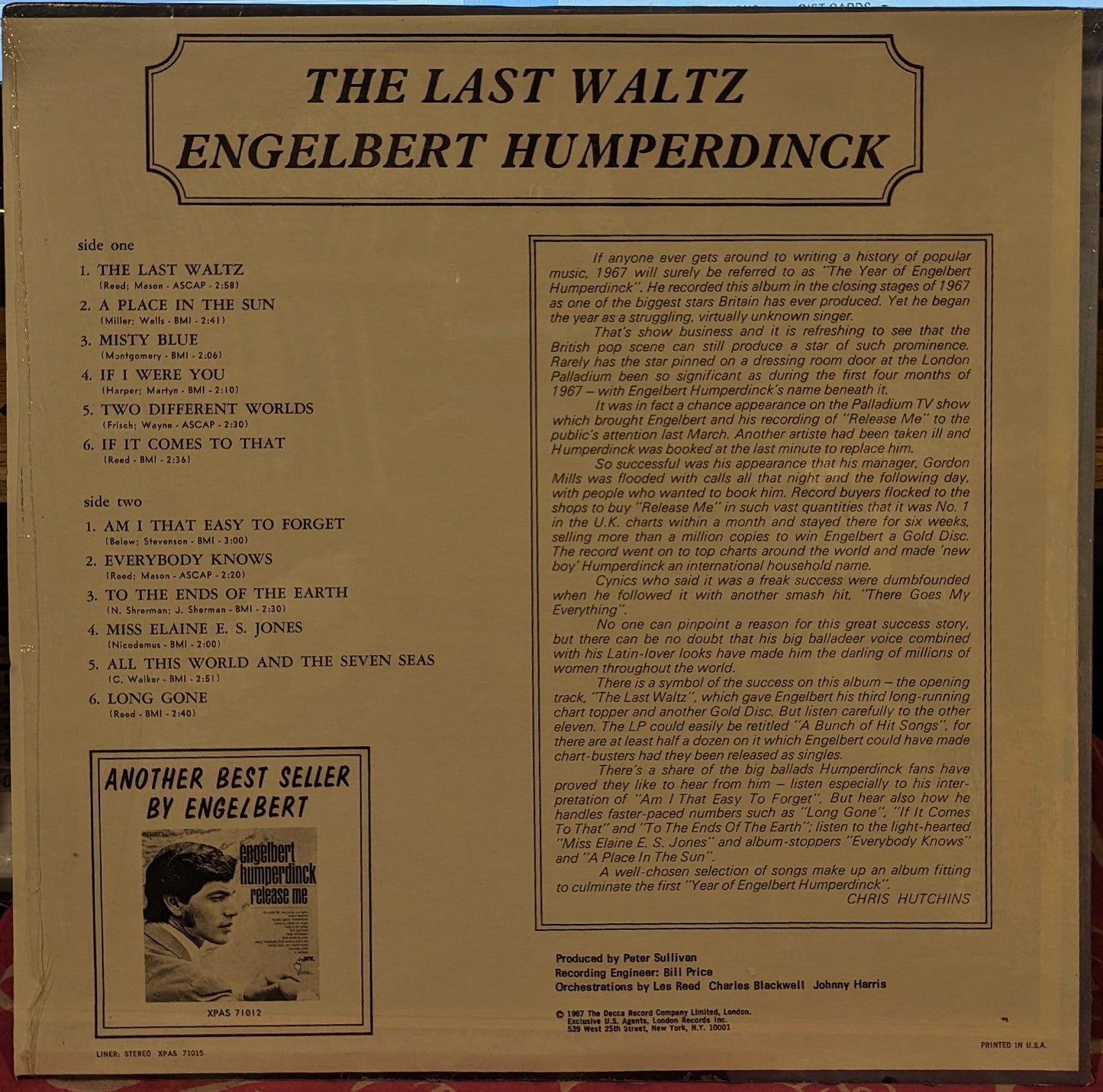 The Last Waltz *TERRE HAUTE* | Near Mint (NM) Near Mint (NM) Get Cheap Vinyl