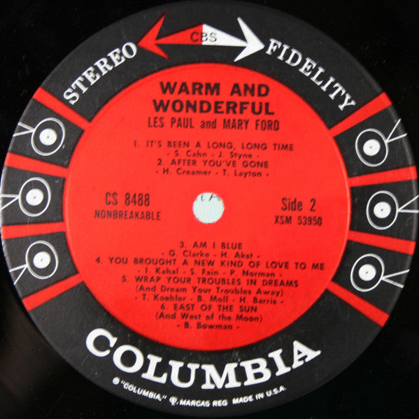 Warm And Wonderful | Very Good Plus (VG+) Near Mint (NM) Get Cheap Vinyl