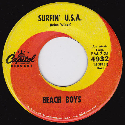 Surfin' U.S.A. (7" VINYL) | Very Good Plus (VG+) Generic Get Cheap Vinyl