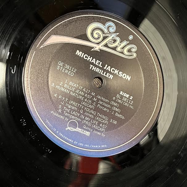 Thriller (VINYL) | Very Good Plus (VG+) Very Good Plus (VG+) Get Cheap Vinyl