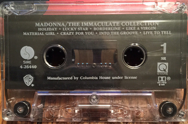 The Immaculate Collection (CASSETTE) | Very Good Plus (VG+) Very Good Plus (VG+) Get Cheap Vinyl