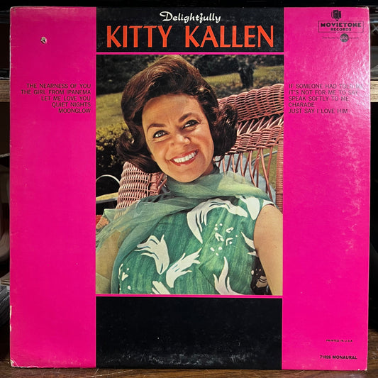 Delightfully Kitty Kallen (VINYL) | Very Good Plus (VG+) Very Good Plus Plus (VG++) Get Cheap Vinyl