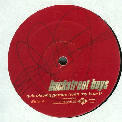 Quit Playing Games (With My Heart) | Very Good Plus (VG+) Very Good (VG) Get Cheap Vinyl
