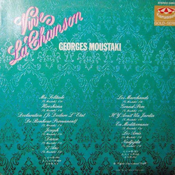 Vive La Chanson | Excellent (EX) Near Mint (NM) Get Cheap Vinyl