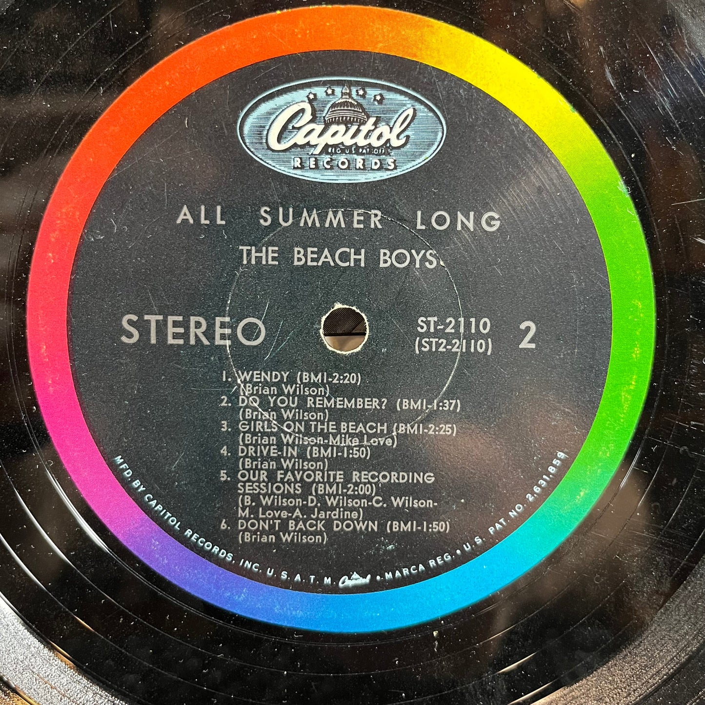 All Summer Long (VINYL) | Very Good (VG) Very Good Plus (VG+) Get Cheap Vinyl