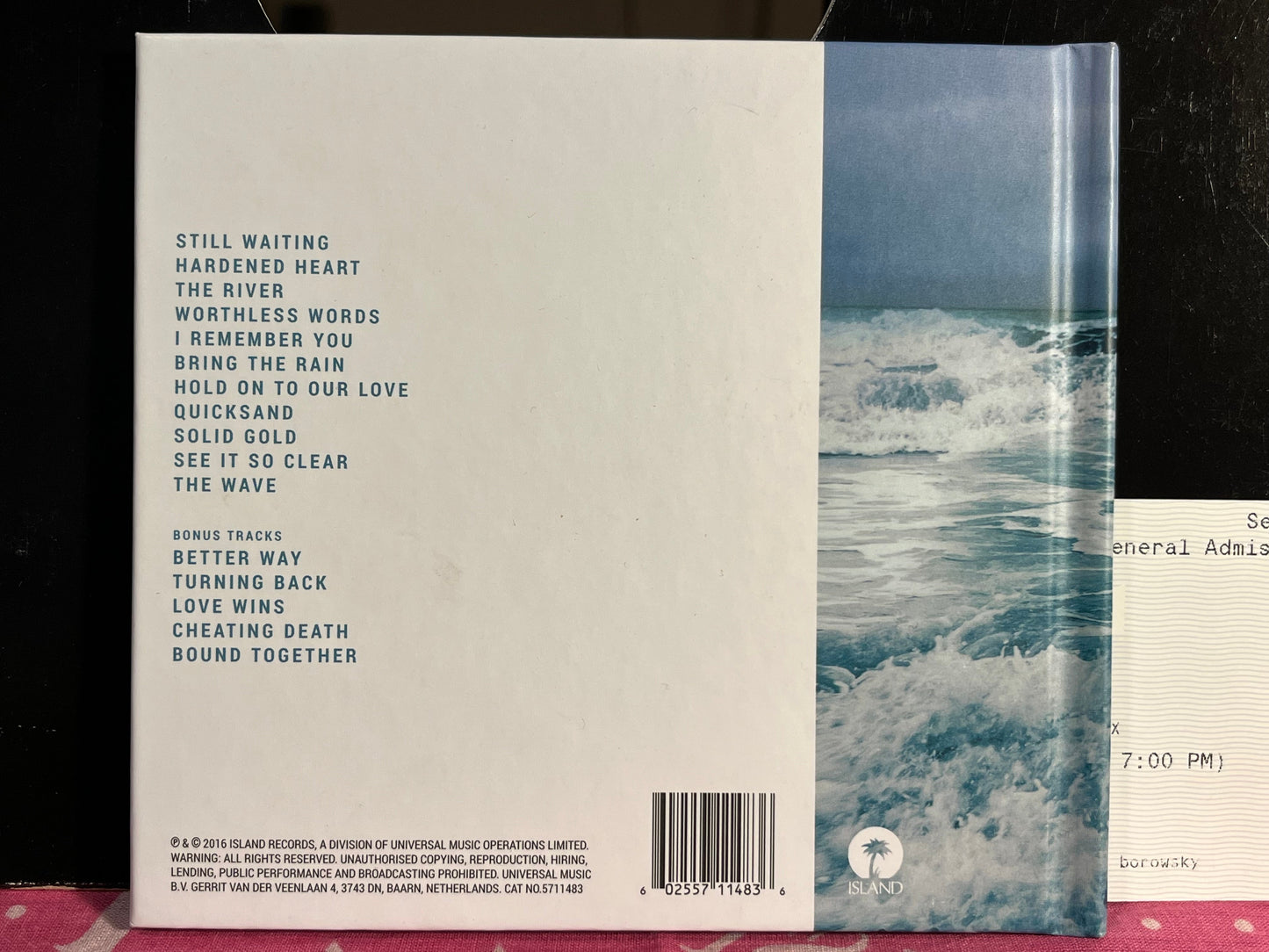 The Wave *SIGNED & CONCERT TICKET* | Very Good (VG) Near Mint (NM) Get Cheap Vinyl