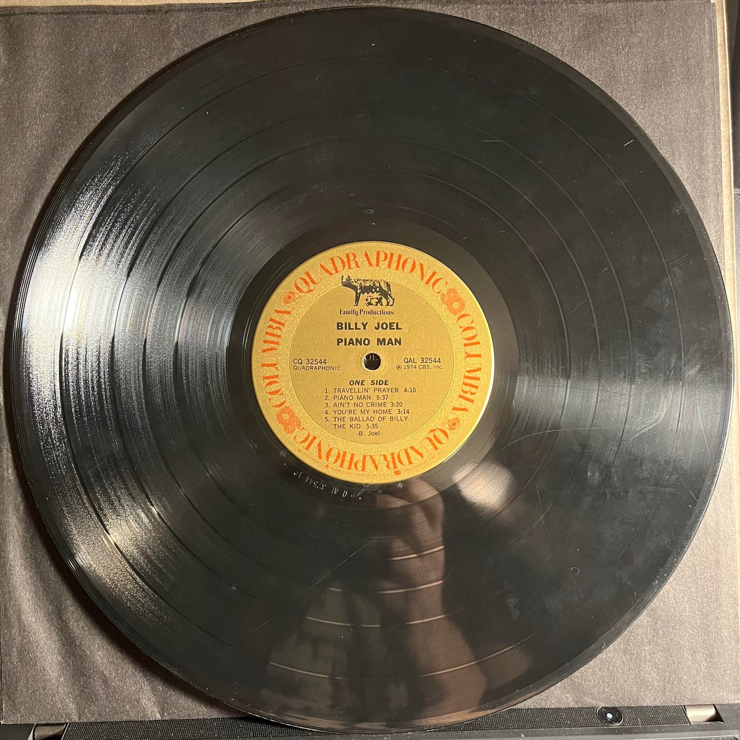 Piano Man *QUADRAPHONIC* | Very Good (VG) Excellent (EX) Get Cheap Vinyl